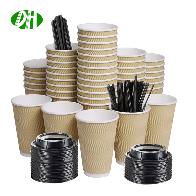 Ripple wall paper cup