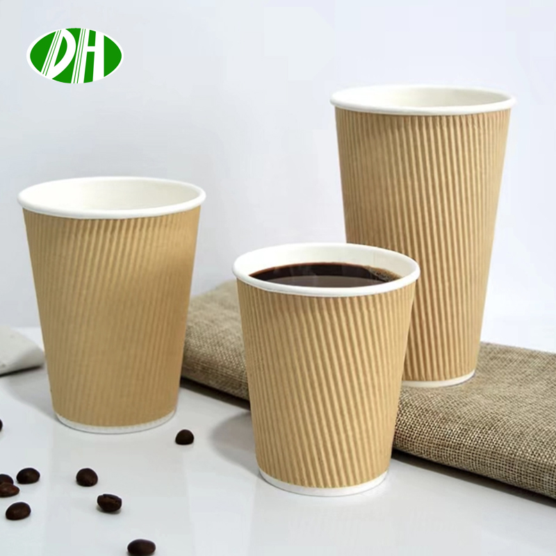 Ripple wall paper cup
