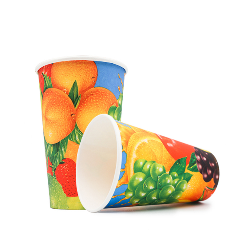 Cold drink paper cup