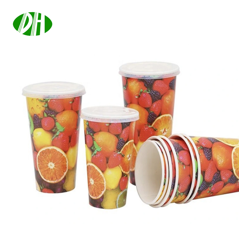 Cold drink paper cup