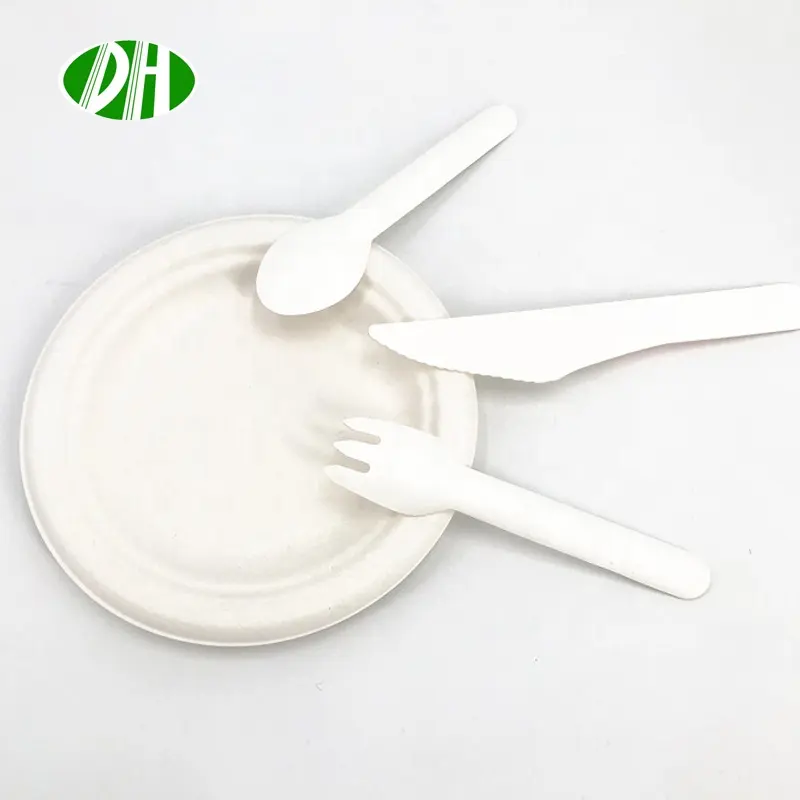 Paper knife, fork and spoon
